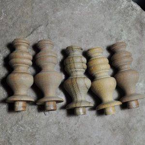 small spindles copy turned by hand