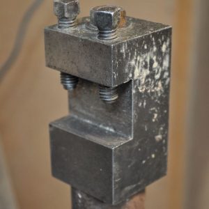 tool holder for homemade ball cutting jig